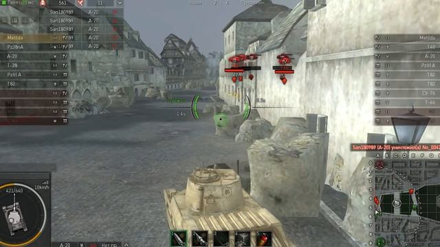 Matilda в Ground War Tanks смотреть онлайн