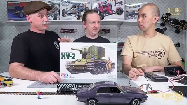 TAMIYA | 1/35 KV2 Russian Heavy Tank kit | #askHearns смотреть онлайн