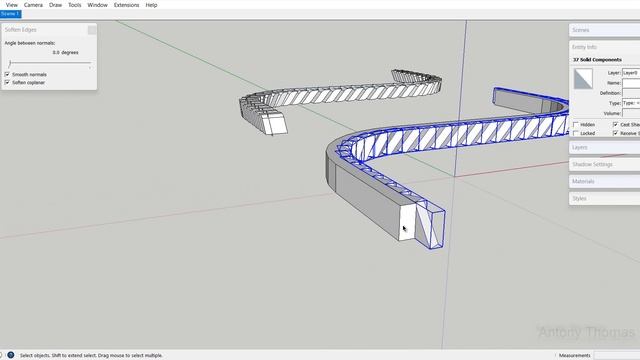 Sketchup Parametric Facade - No scripts/plugins смотреть онлайн