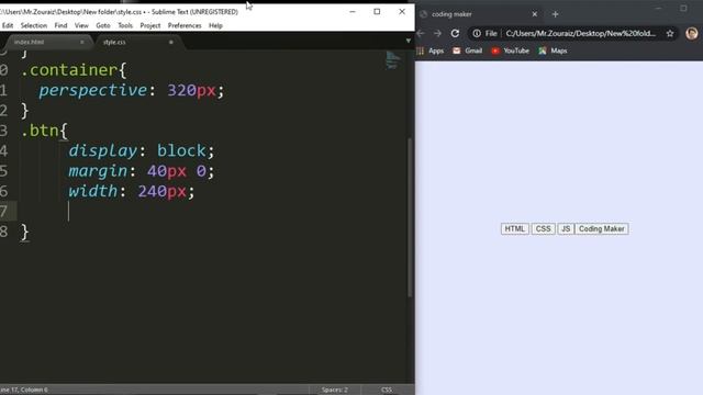 Awesome Buttons Hover Effect Using HTML & CSS смотреть онлайн