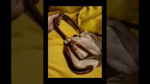 Винтажная сумка СССР РЕТРО стиль винтаж металлическая застёжка смотреть онлайн