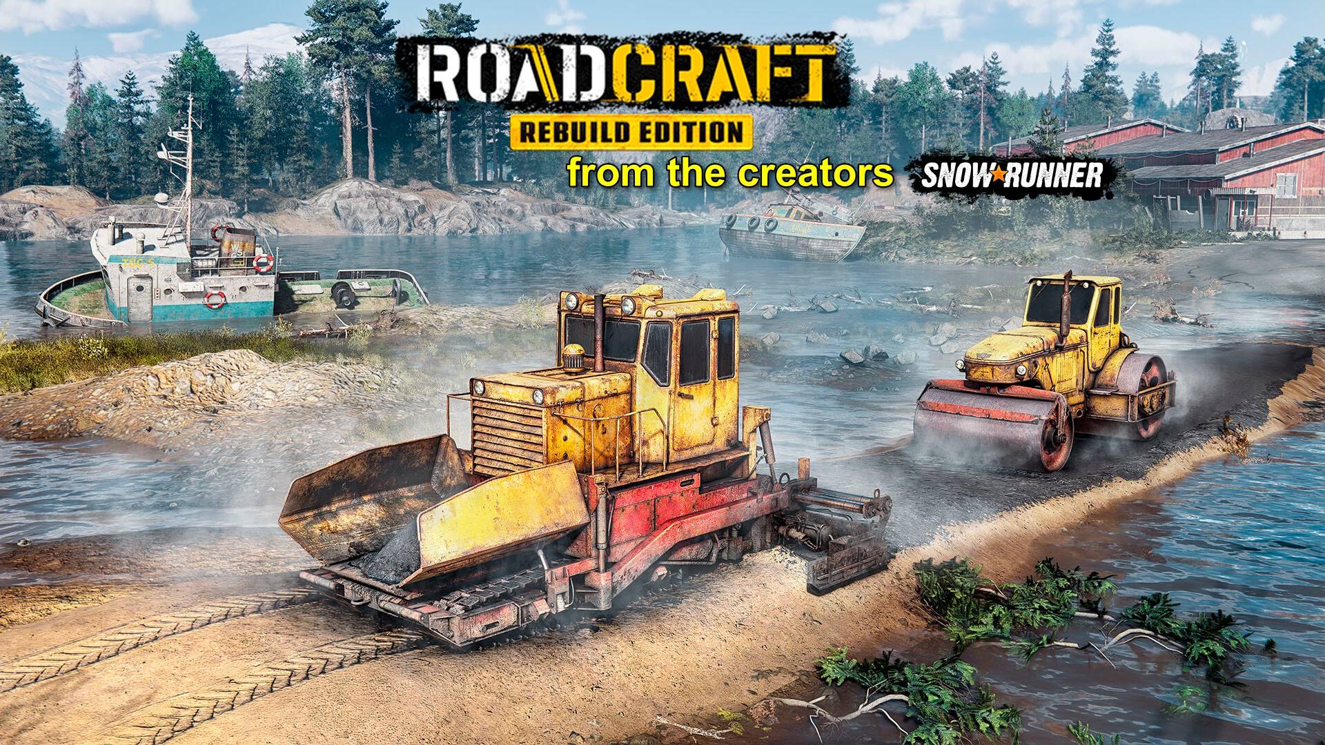 ROADCRAFT всё о чем просили в SNOWRUNNER есть... DEMO смотреть онлайн