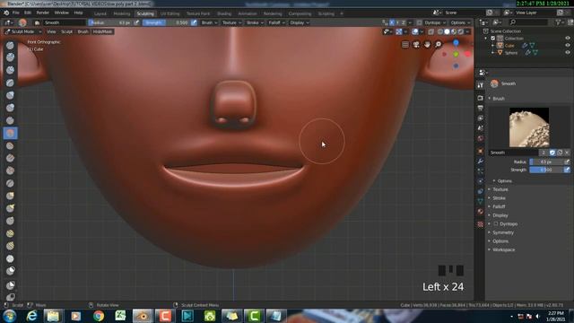 low poly character modelling blender Part 2 - Short Film 3d modelling смотреть онлайн