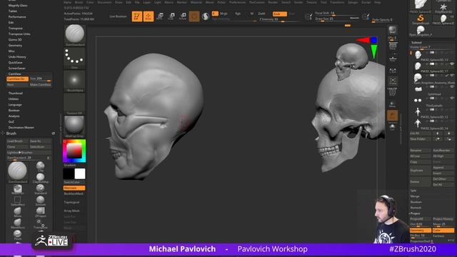 Westworld split face model! Livestream 04/07/2020 смотреть онлайн