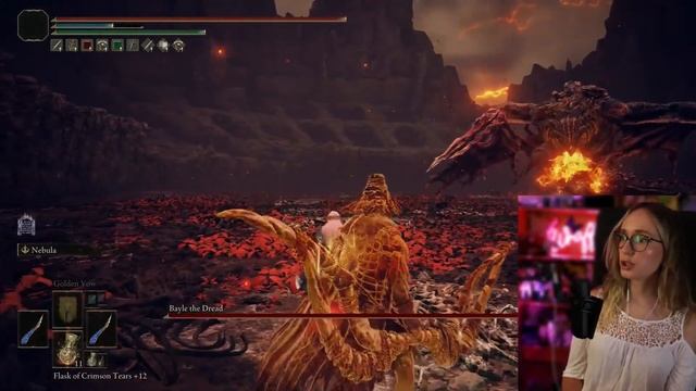 STREAMER REACTS TO BAYLE ELDEN RING DLC смотреть онлайн