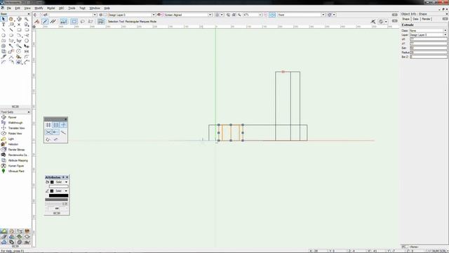 Vectorworks 2013 - D2A - Ep 2A (Advanced 2D beginning 3D) смотреть онлайн