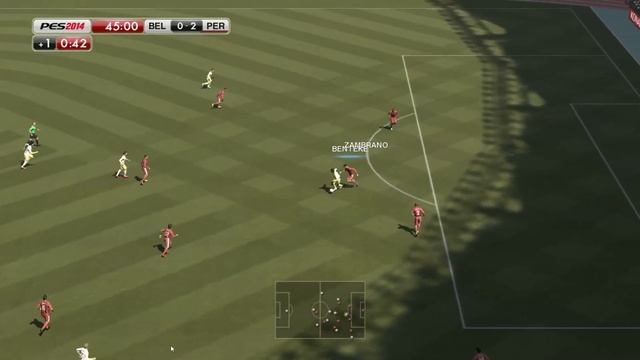 PES 2014 WC.  Belgium - Peru