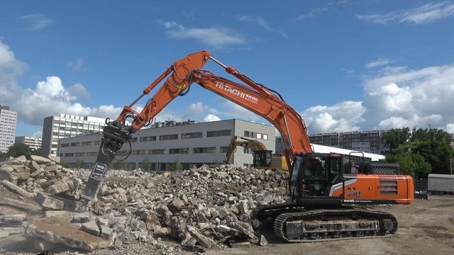 Hitachi ZX350-7 смотреть онлайн