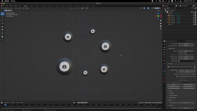 [Blender Tutorial] UVmap으로 당구공을 만들고 Shrinkwrap으로 오브젝트 감싸기 смотреть онлайн