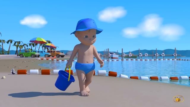 Развивающий мультик для малышей про лето. Масик и Малышка на пляже