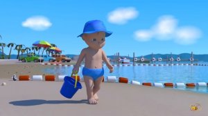 Развивающий мультик для малышей про лето. Масик и Малышка на пляже