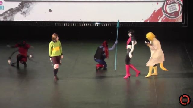 S.O.S 2017 Командное косплей-дефиле - Undertale - Toriel Undyne Alphys Frisk Chara Muffet смотреть онлайн