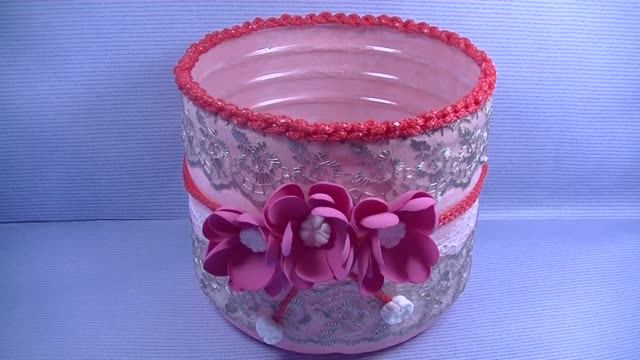 Переделка 5ти литровой бутылки и канистры в декор для дома . смотреть онлайн