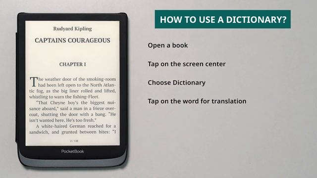 How to use a dictionary? PocketBook смотреть онлайн