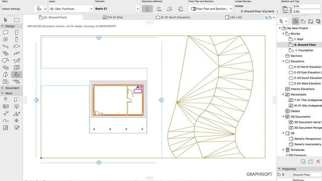 ArchiCAD Module 4: Accessory (Bathroom Basin) смотреть онлайн