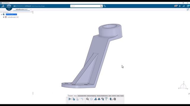 Save Model from SOLIDWORKS and Apply Material on 3DEXPERIENCE SIMULIA смотреть онлайн