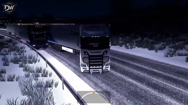 Euro Truck Simulator 2 Multiplayer Funny Moments & Crash Compilation смотреть онлайн