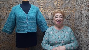 Жакетик- реглан «Неженка». Мастер-класс по вязанию крючком от О.С. Литвиной.