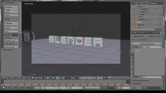 Tut 105 – Blender Cycles Dynamic Paint mit Image Sequence смотреть онлайн