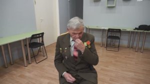 Выживший блокадник осаждённого Ленинграда Моисеев Евгений Михайлович