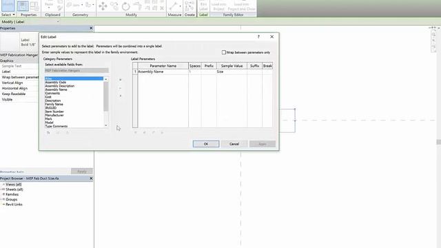 Revit 2017 Fabrication Parts - Tips and Tricks 04 Creating Hanger Tags смотреть онлайн