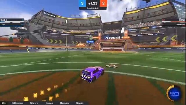 🔥 Уровень SSL в Rocket League! DARK и эпический матч 2v2!