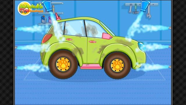 Мультики про машинки. Автосервис и безопасность в пути. Мойка и ремонт машинок. смотреть онлайн