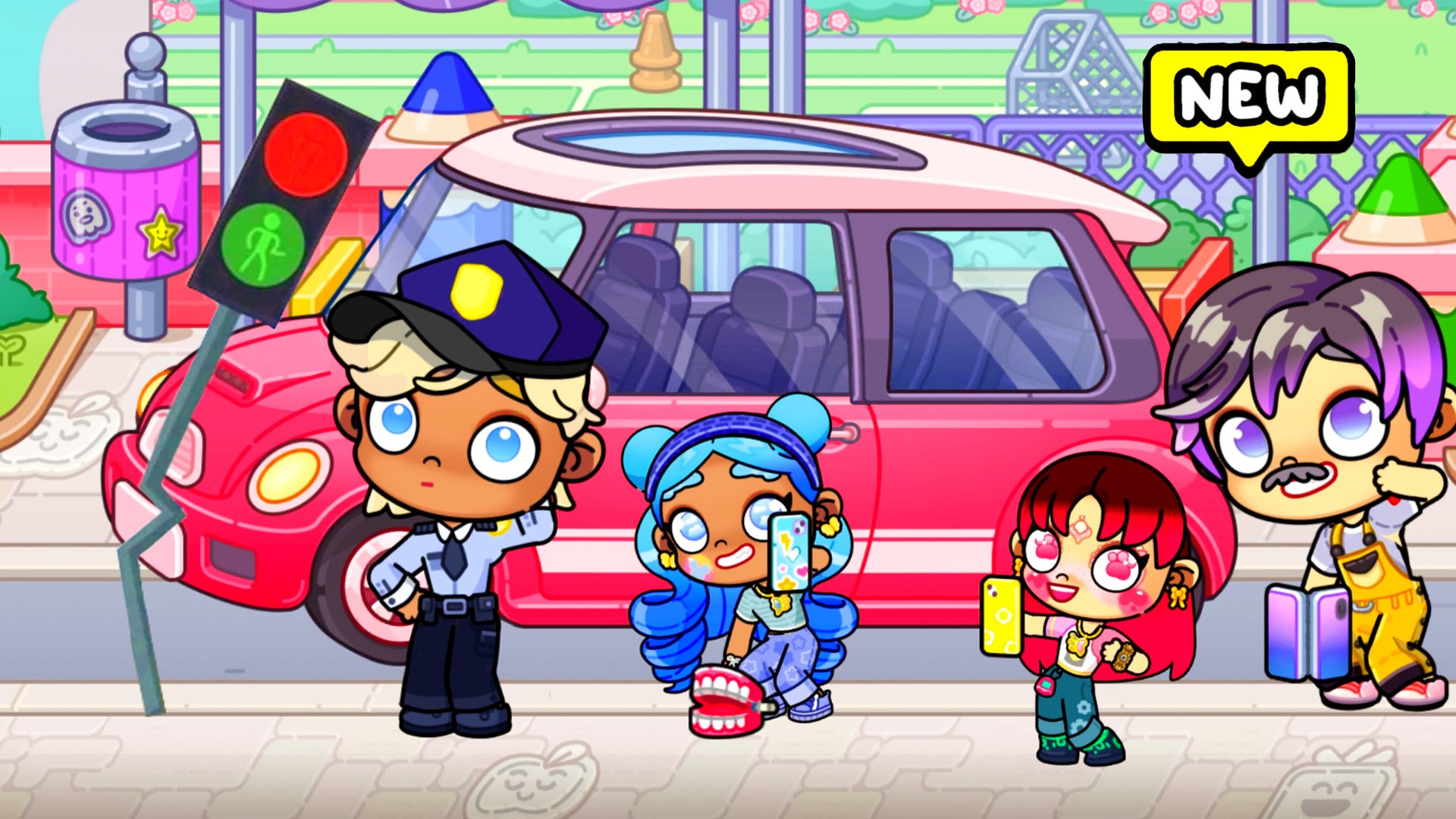 УГНАЛИ МАШИНУ С ГАРАЖА И УСТРОИЛИ АВАРИЮ 😱 💞Аватар ворлд ПРИКЛЮЧЕНИЯ 💞 смотреть онлайн