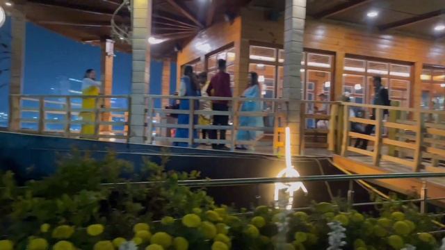 floating restaurant near eco park|| valentine's day Saraswati Puja special 😊 смотреть онлайн