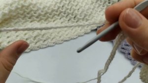 Детский плед крючком. Новый узор крючком. Crochet baby blanket  (часть1)