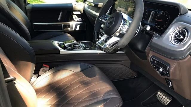 2019 Mercedes-Benz G Class 4.0 G63 V8 BiTurbo AMG SpdS+9GT 4WD (s/s) 5dr смотреть онлайн