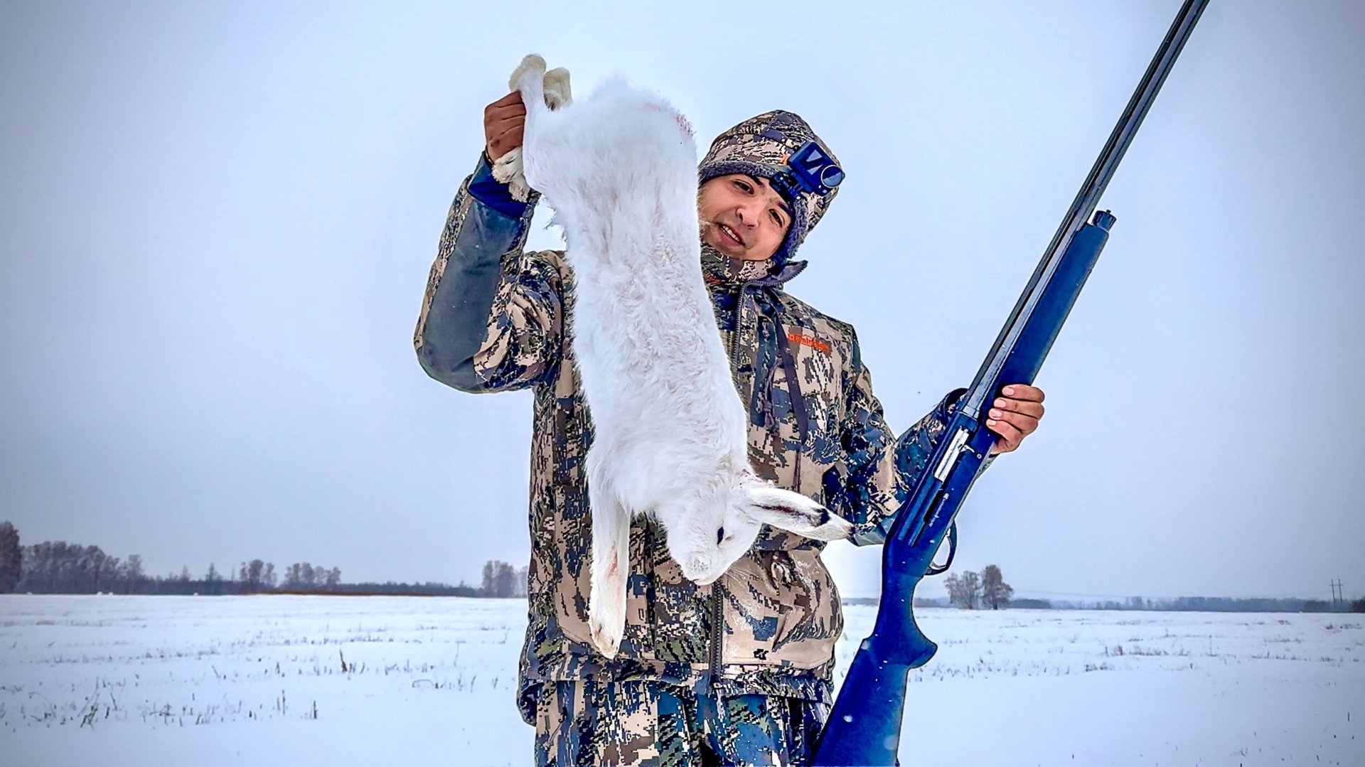 Вытропил зайца за 10 минут | Охота на зайца 2025 смотреть онлайн