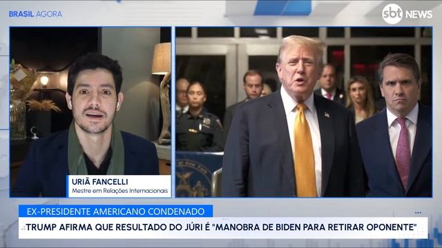 🔴 Brasil Agora: AO VIVO 🚨 DONALD TRUMP É CONDENADO EM JULGAMENTO NOS ESTADOS UNIDOS смотреть онлайн