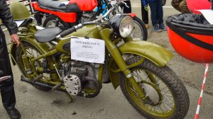 Мотоцикл М-72 «Ирбит». Звук двигателя.