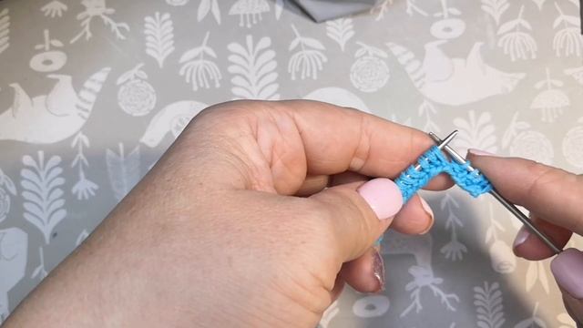 вязание спицами резинки 1*1 смотреть онлайн