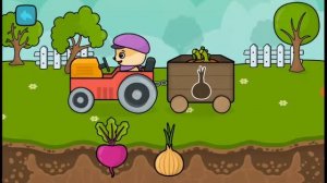 Bimi Boo Сортировка овощей и фигур с детками. Все по цветам