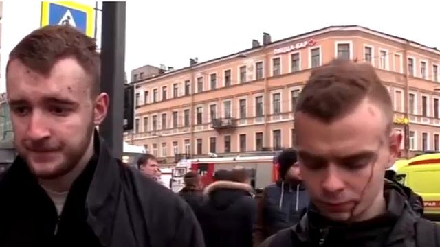 Очевидцы взрыва в Санкт-Петербурге смотреть онлайн