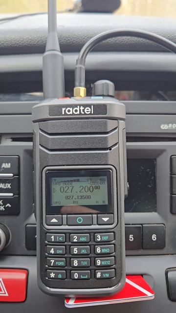 СиБи 27МГц ФМ приём на Radtel RT860 смотреть онлайн