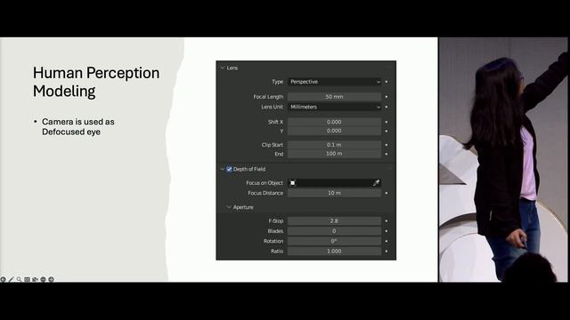 Simulation of a Vision Correction Display System — Blender Conference 2024 смотреть онлайн