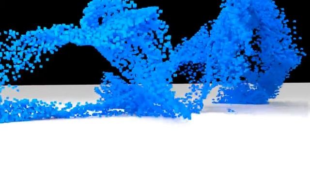 Dissolving text - Blender смотреть онлайн