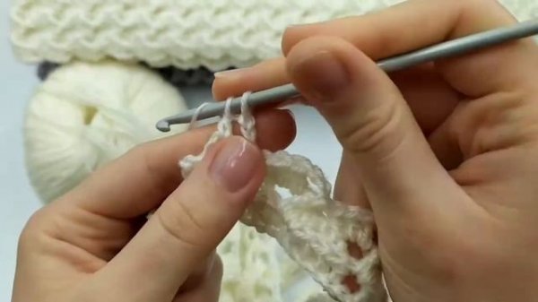 Детский плед крючком. Новый узор крючком. Crochet baby blanket  (часть2)