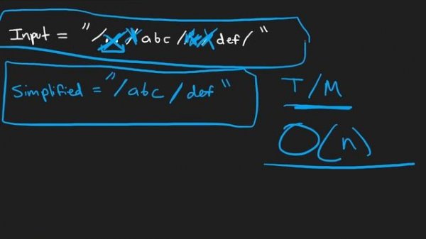 Leetcode 071: Simplify Path (RU)