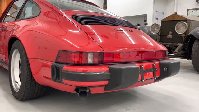 1989 Porsche 911 G50 Cold Start. смотреть онлайн