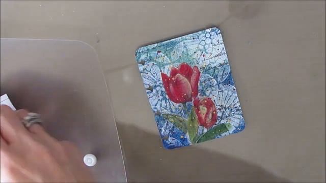 Mixed Media Art Journal Tutorial- Mini-Makes with Napkin Scraps-Disc Bound Mini Journal смотреть онлайн