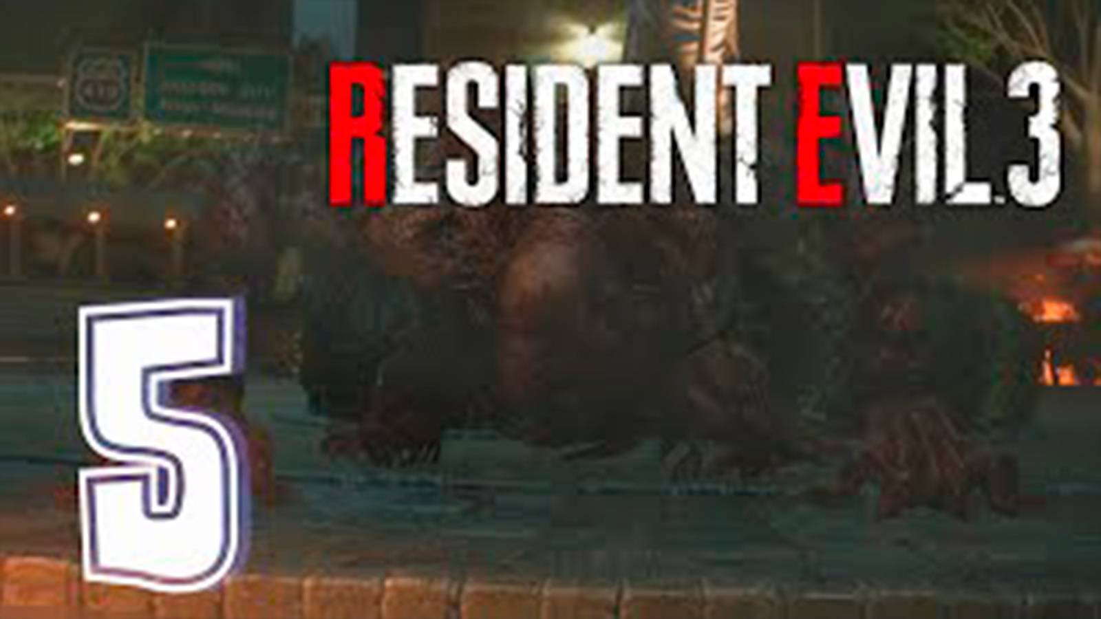 Прохождение Resident Evil 3 Remake. часть 5. Ужасный вид Немезиса