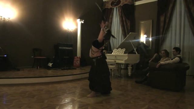 Masha Levitan Sword dance full version @ Steampunk Night смотреть онлайн