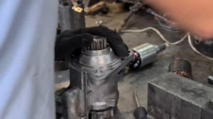 Ремонт стартера Scania