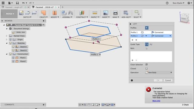 Jewelry CAD: Modeling a Faceted Bead in Fusion 360 Part 1 смотреть онлайн