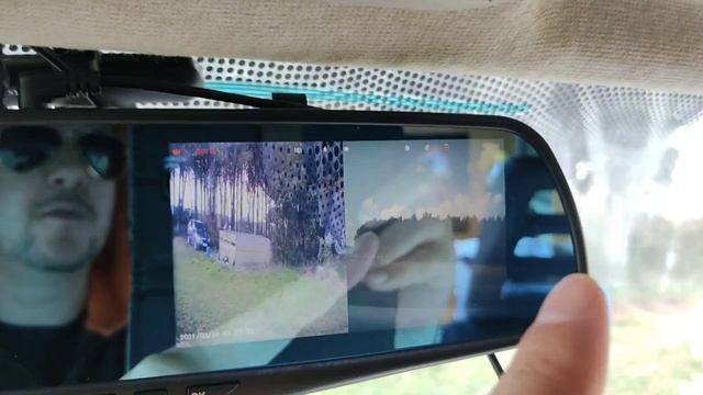 RÉTROVISEUR"ECRAN HD"CAMPING CAR CAMERA ARRIÈRE/FRONTAL"GENIAL" !! смотреть онлайн