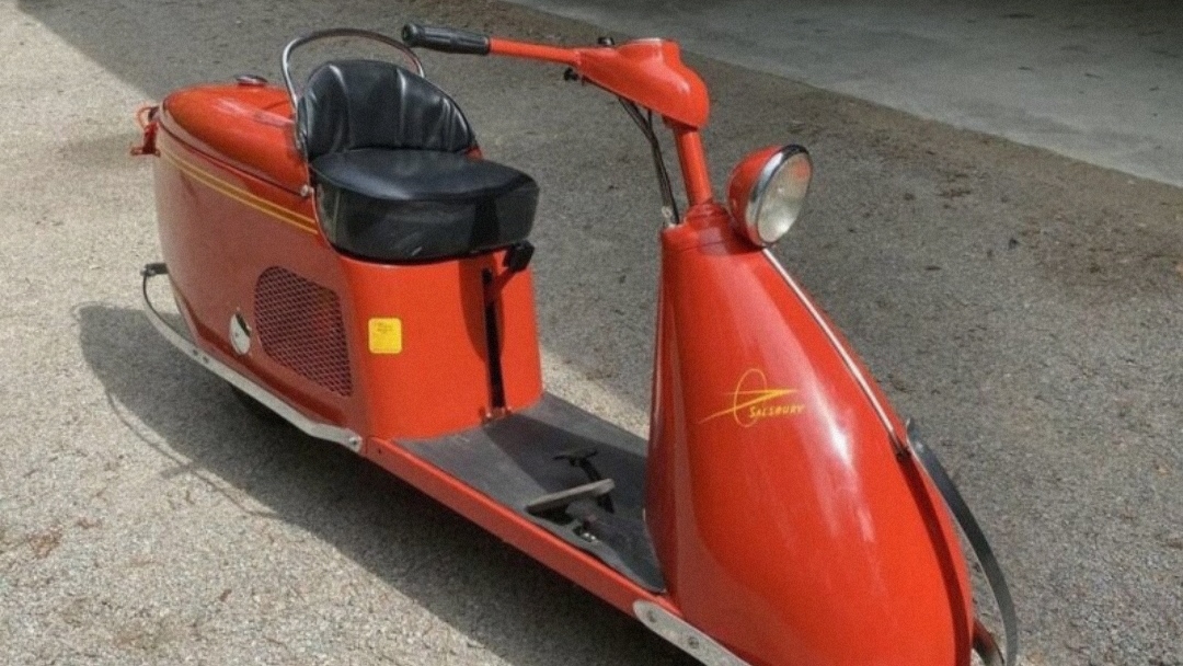 Салсбери. Редчайший мотороллер. смотреть онлайн